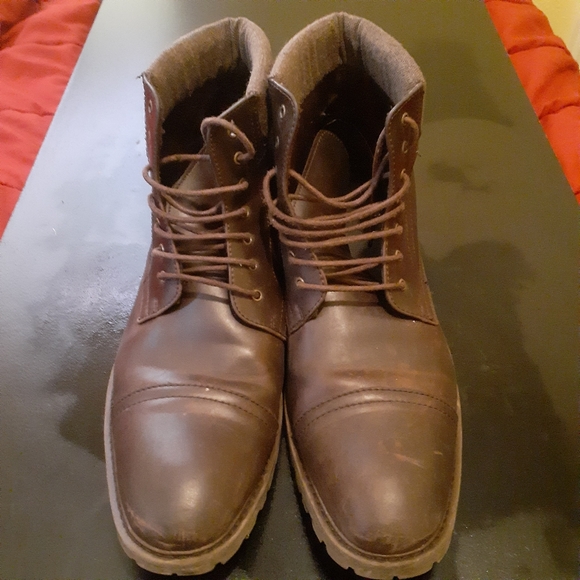 Perry Ellis Brown Casual Chucka Boots (Style Owen) - Picture 2 of 6